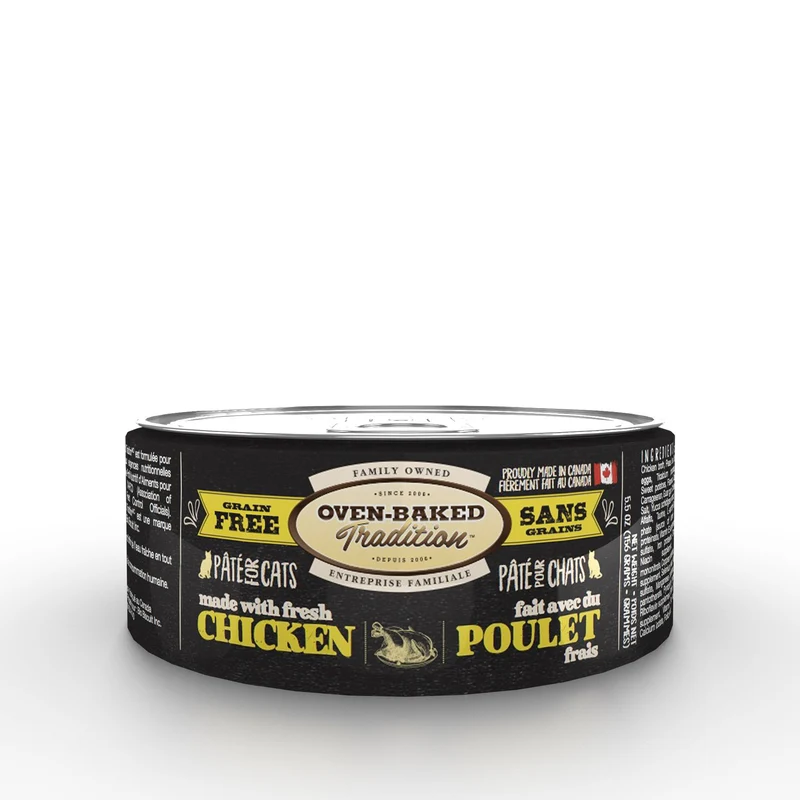Obt Nourriture En Conserves Pour Chat, Pâté De Poulet 5.5oz