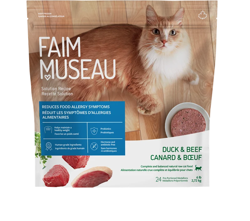 Faim Museau Canard et Boeuf 6lb