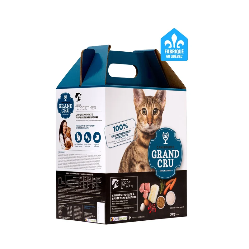 Canisource Grand Cru Nourriture Pour Chat - Terre & Mer 3 Kg