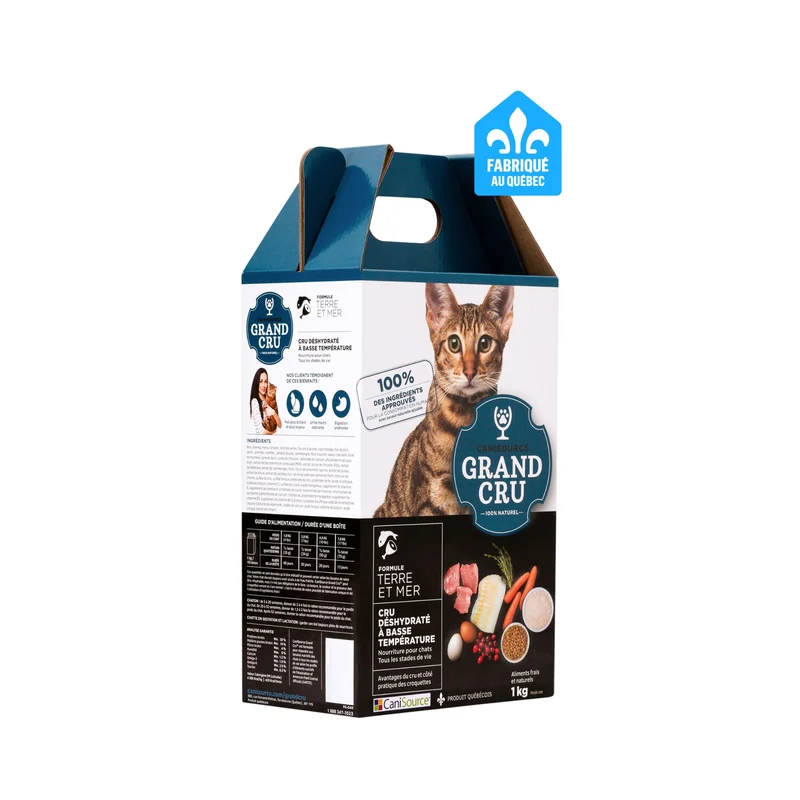 Canisource Grand Cru Nourriture Pour Chat - Terre & Mer 1 Kg