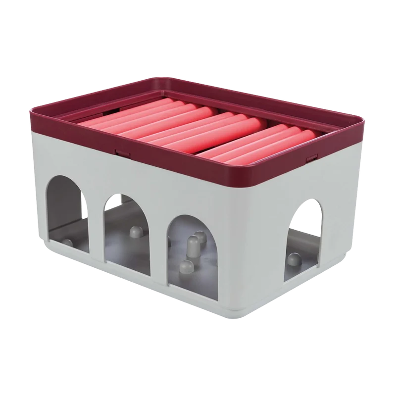 Cat Activity Röd Box Plast - 20x12x16 CM