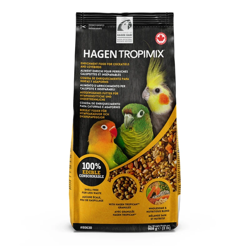 Aliment Tropimix pour perruches calopsittes et inséparables, 908 g (2 lb)