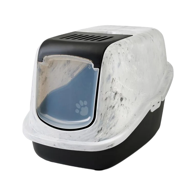 Nestor Marble Grey - Svart
