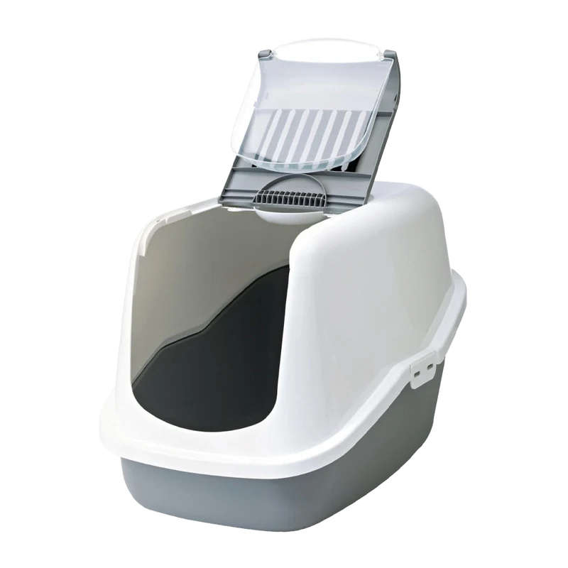 Nestor Kattetoilet VIt/Grå - 56x39x38,5 CM