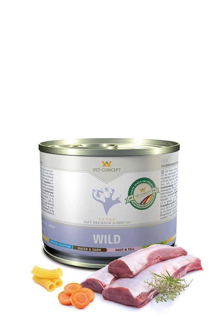 Vet Concept Dog Menu Vilt 6 x 200 g