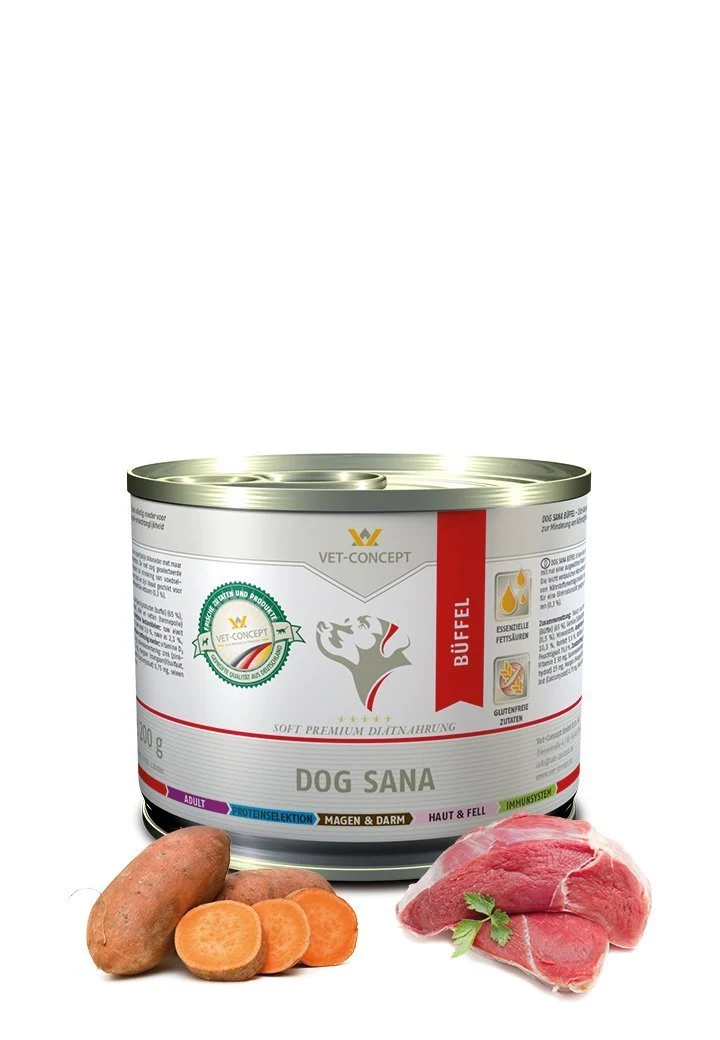 Vet Concept Dog Menu Sana Buffel 6 x 200 g