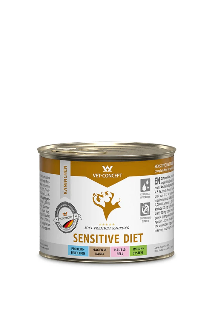 Vet Concept Dog Menu Sensitive Diet Kanin