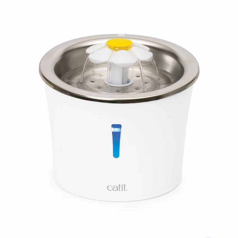 Water Fountain Catit Flower Round Stainless Steel