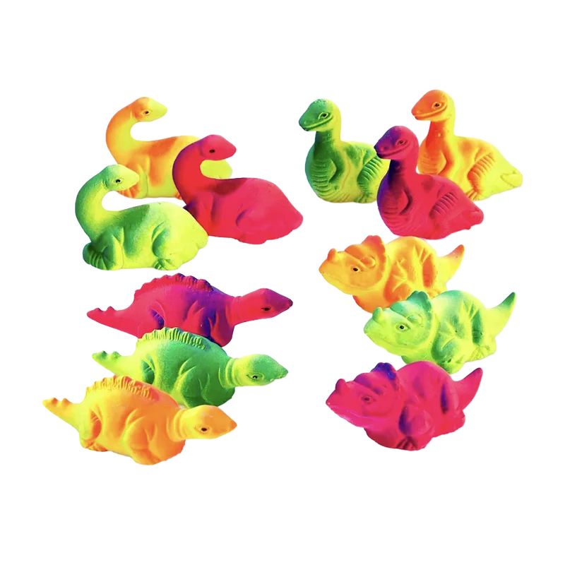 Dinosaurie Rainbow Mix Självlysande