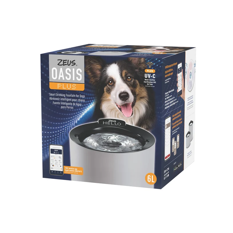 Abreuvoir intelligent Zeus Oasis Plus, 6 L (200 oz liq.)