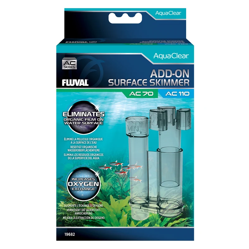 Écumeur de surface accessoire pour filtres à moteur AC70/AC110 Fluval