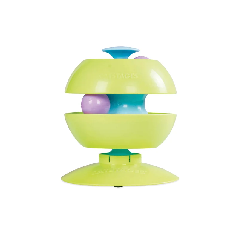 Petstages Interactive Cat Toy Twist-a-ball Track