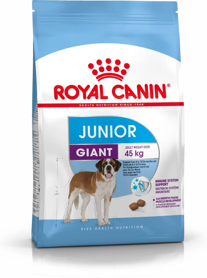 Royal Canin Giant Junior torrfoder 15 kg för hundar