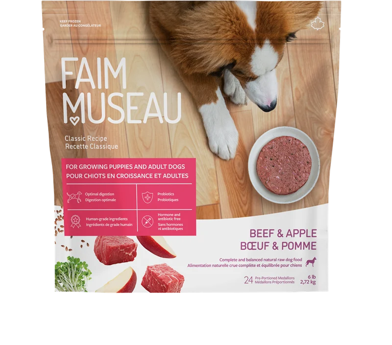 Faim Museau Boeuf & Pomme 6lb