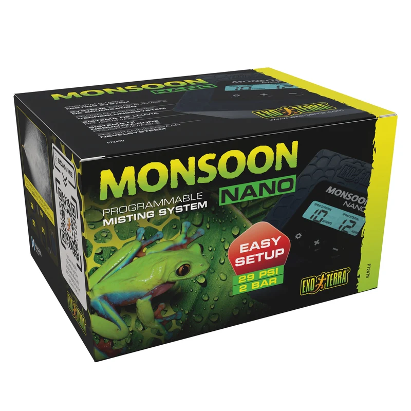 Système programmable de brumisation Monsoon NANO Exo Terra