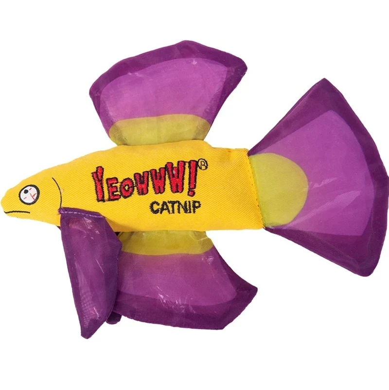 Yeowww! Catnip Cat Toy Mo Betta Fish