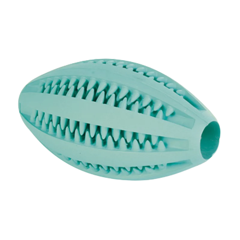 Denta Fun Rugbyboll M Mintsmak Naturgummi- 11 CM