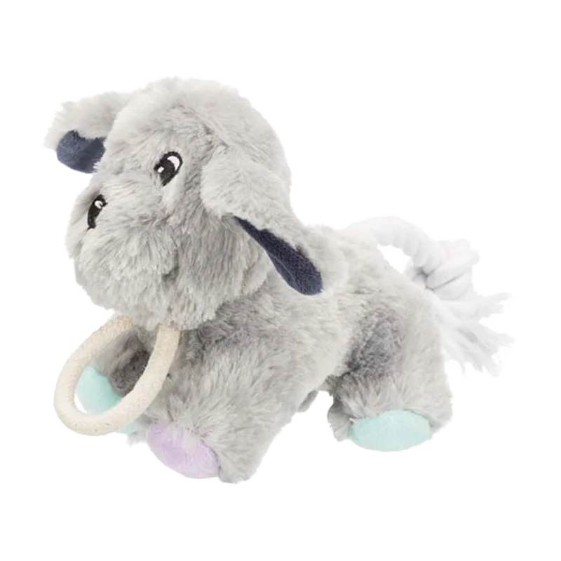 Junior Hund med Rep Plysch - 24 CM