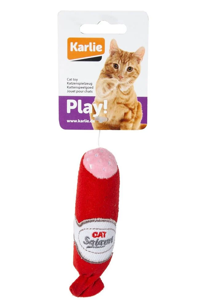Karlie Cat Toy Salami