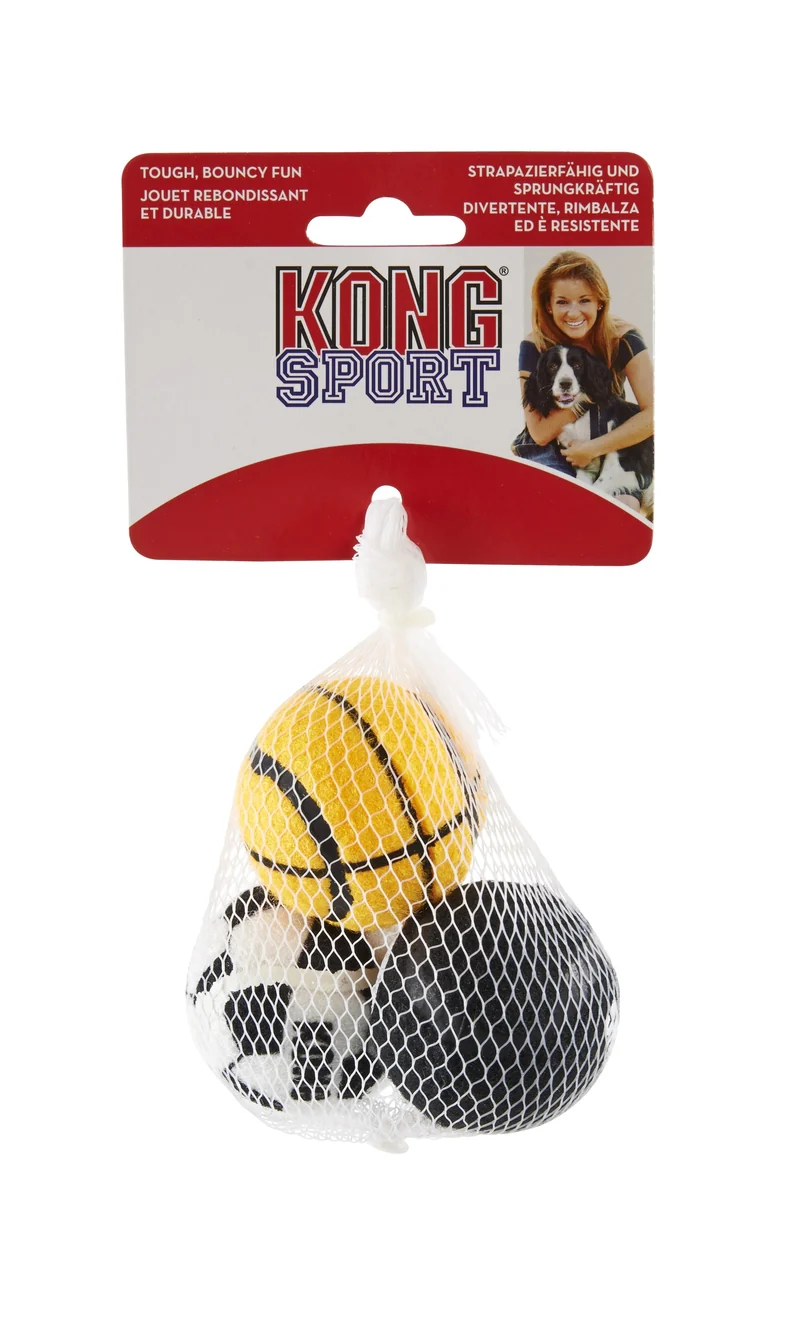 KONG Sports Ball S 3 st för hundar