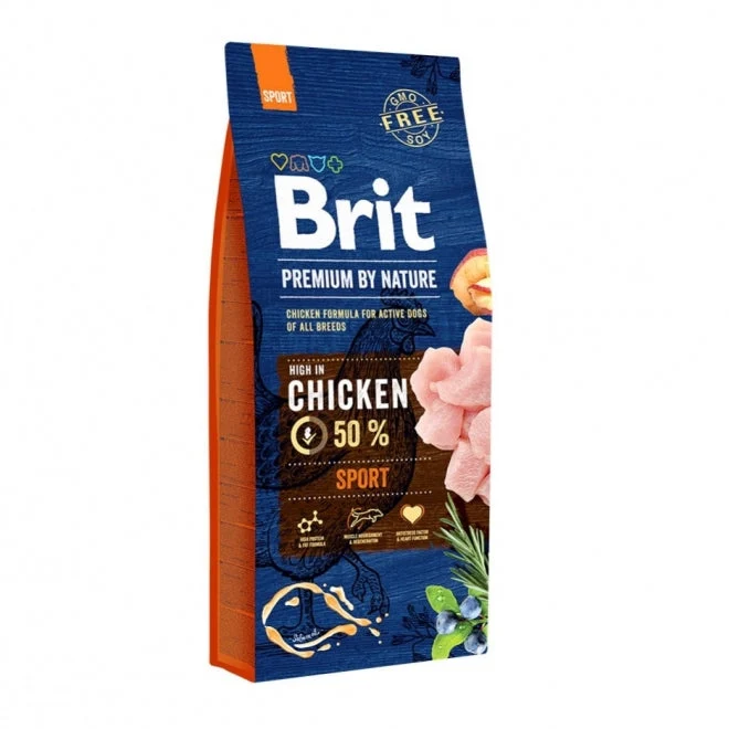 Brit Premium by Nature Sport Hundfoder 15 kg