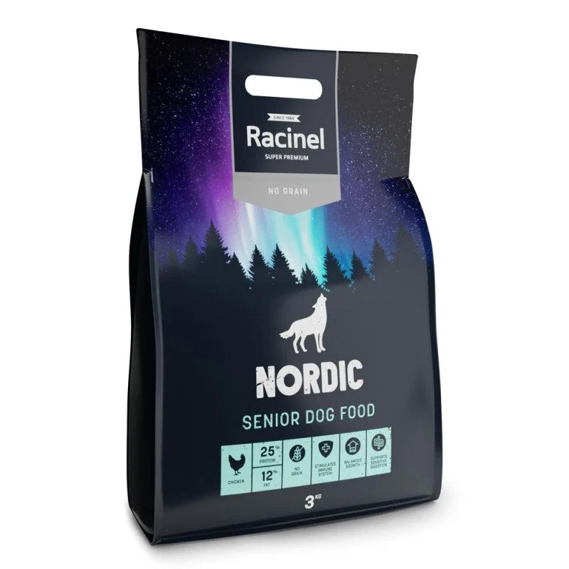 Racinel Nordic Senior kyckling 12 kg för hundar