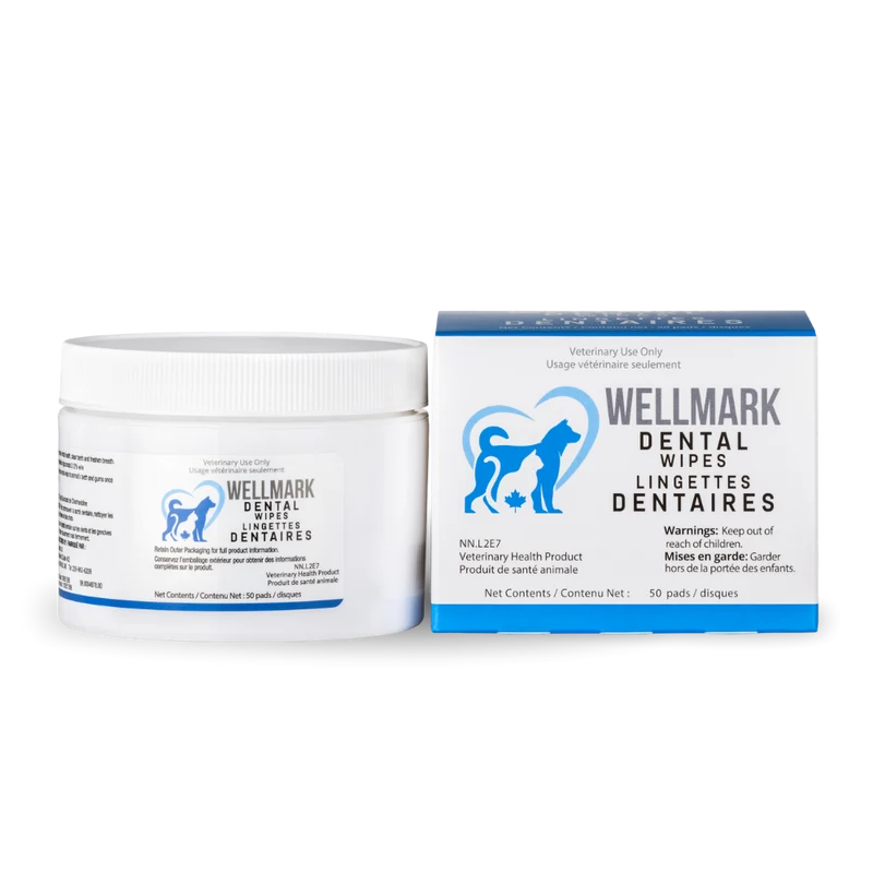 Lingettes dentaires Wellmark (50 disques)