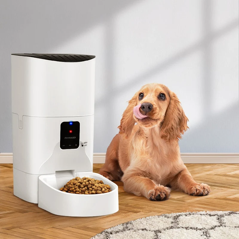 9L Automatic WiFi Pet Feeder | 10 Meals/Day, 20 Portions, Voice Recording | Cats & Dogs