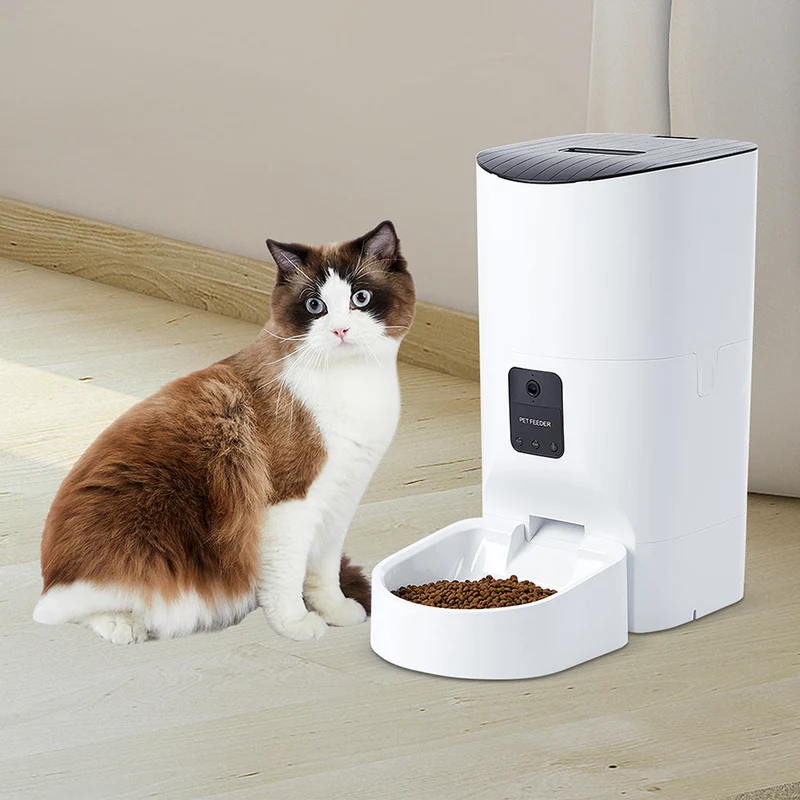 9L Automatic Pet Feeder with Camera | 1080P HD, 130° Night Vision, Two-Way Audio, 6 Meals/Day