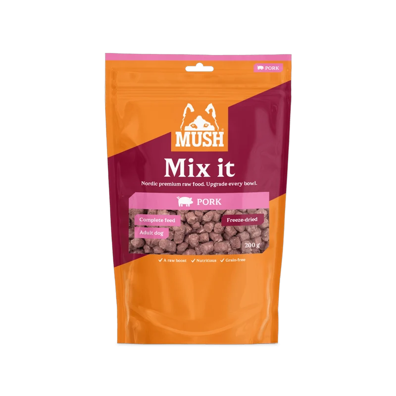 MUSH Frystorkad Mix it Gris 200 g