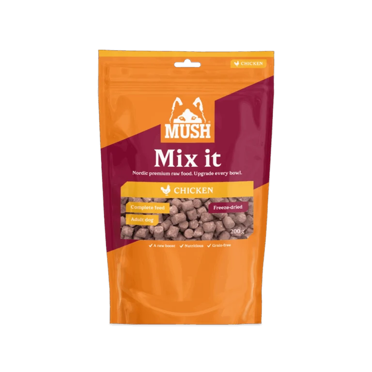 MUSH Frystorkad Mix it Kyckling 200 g