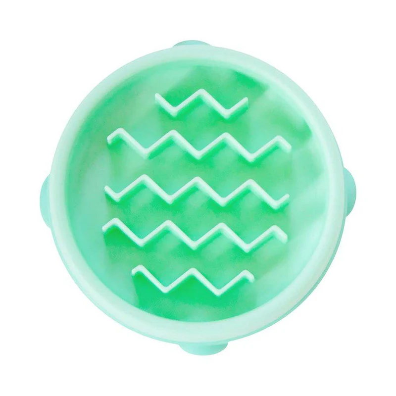 Outward Hound Fun Feeder Slo-Bowl matskål – Mint