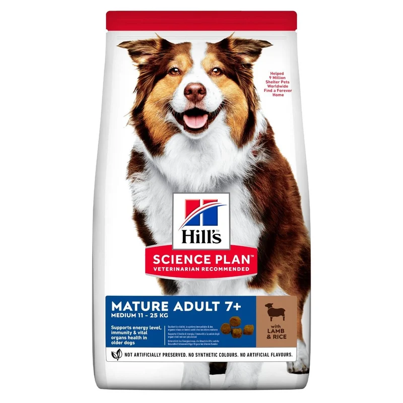 Hill's Science Plan Mature Adult 7+ Medium med lamm och ris