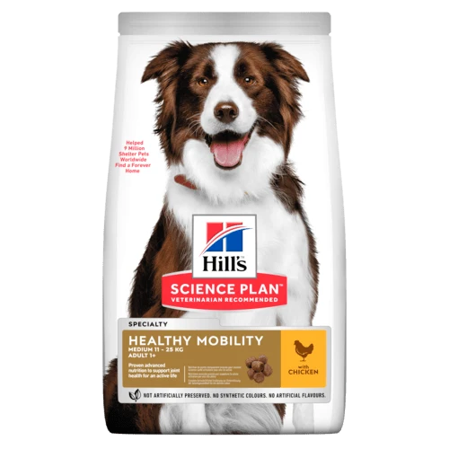Hill's Science Plan Healthy Mobility Medium Adult hundfoder med kyckling 2,5 kg