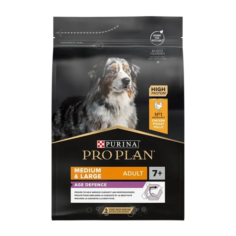 Pro Plan Medium & Large Adult 7+ - Age Defense