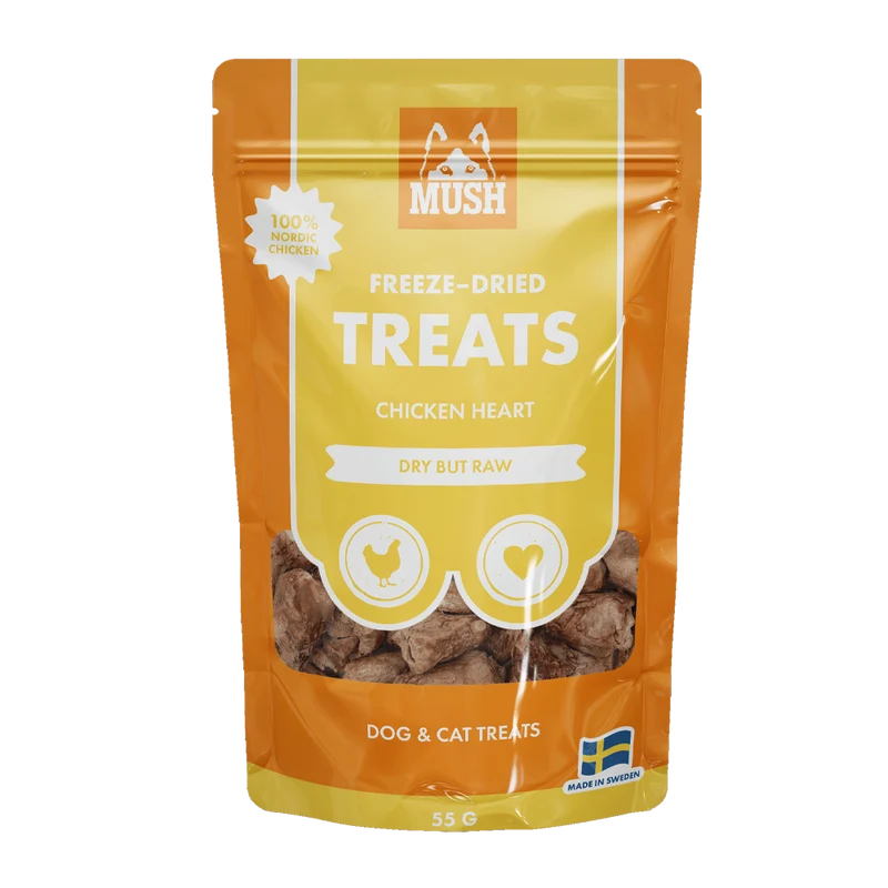 Mush Kyckling Hjärta - 50 G
