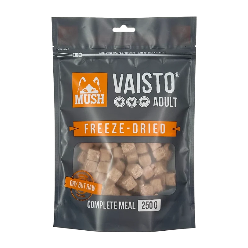 Mush Vaisto Grå Frystorkat