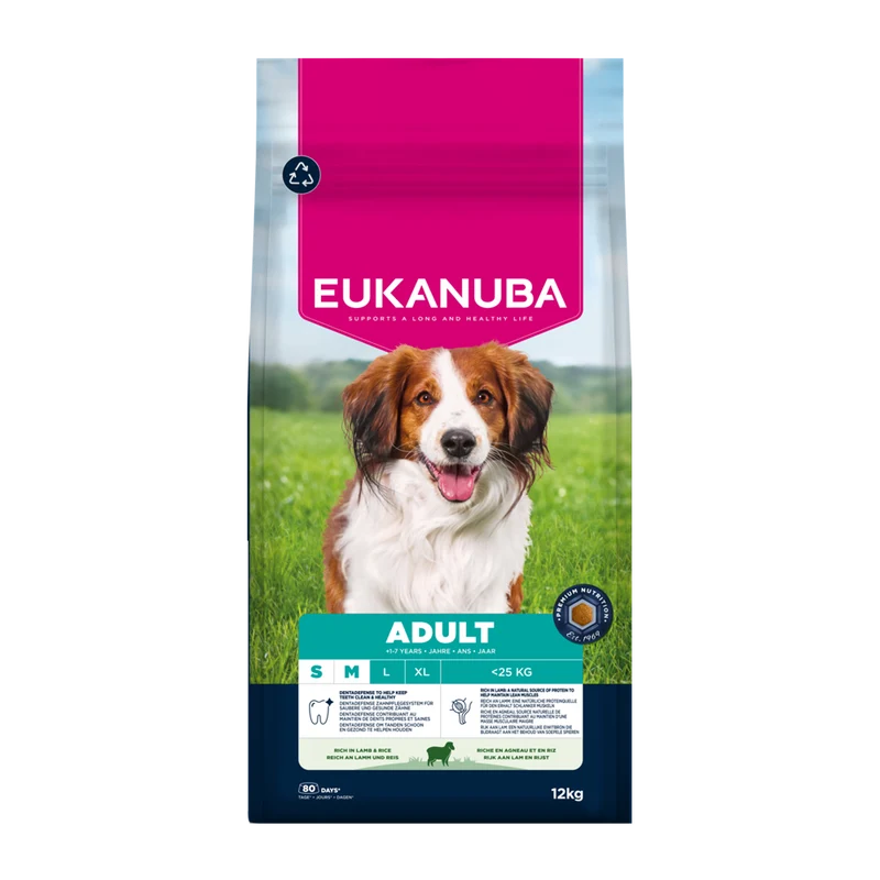 Euk Dog Ad Sm/Med Lamb & Rice