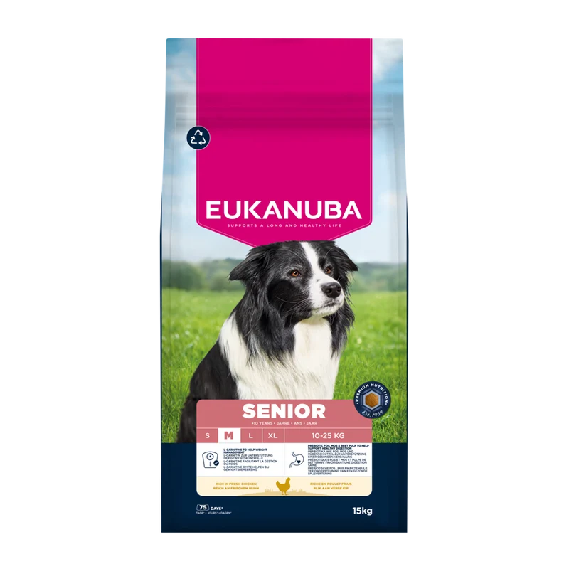 Euk Dog Senior Medium - 15 KG
