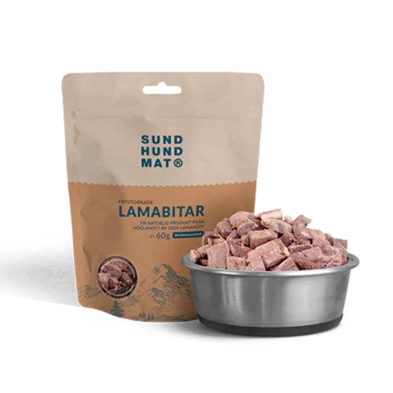 Frystorkade Lamabitar - 60 G