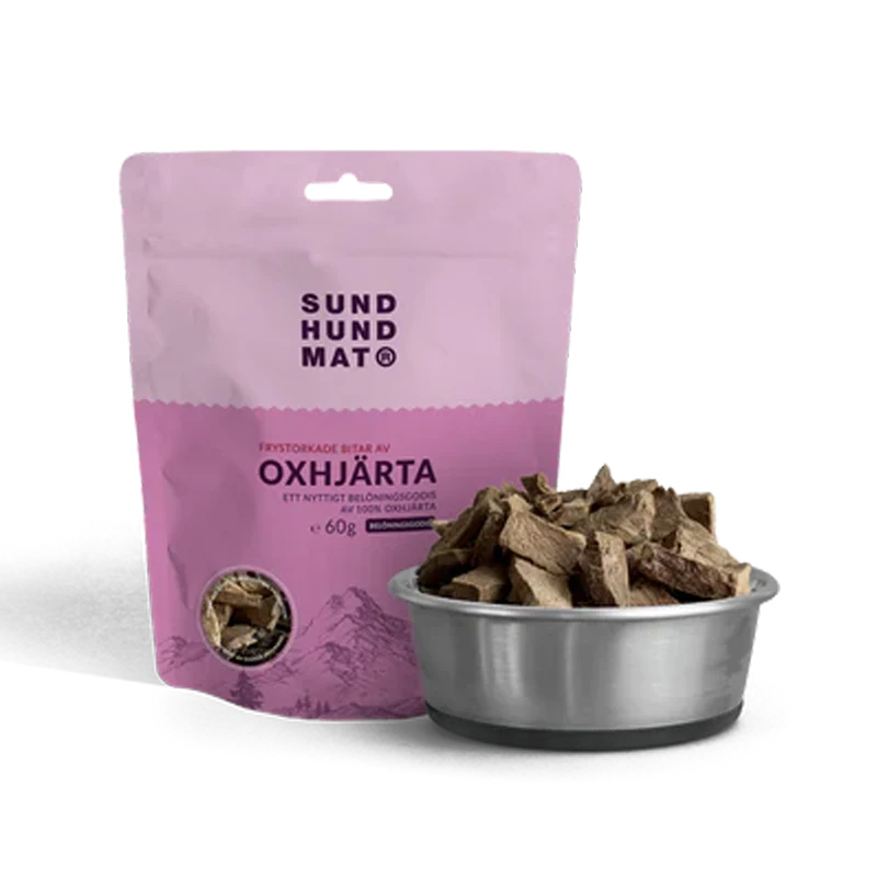 Frystorkat Oxhjärta - 60 G
