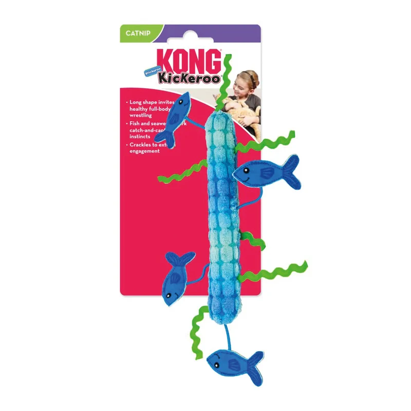 KONG Cat Kicker Kickeroo Stickaroo