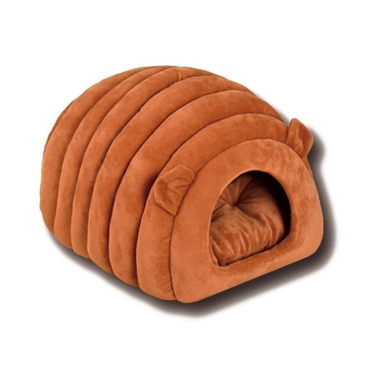 Semi-Enclosed Cat Nest Bed | 3 Colours, Detachable Washable Cover, 50x40x38cm | Cats & Small Dogs