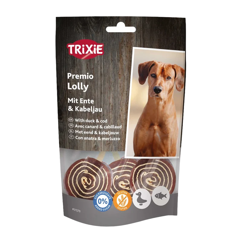 Premio Lolly med Anka & Torsk - 11 CM
