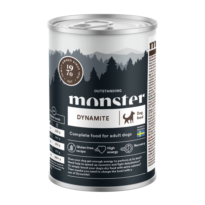 Monster Dog Dynamite Burk - 400 G