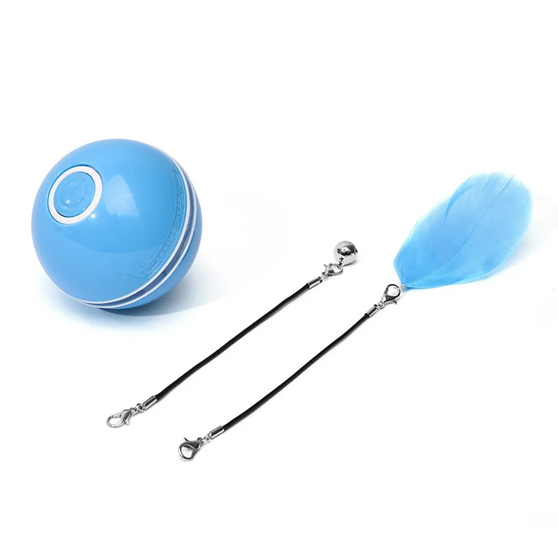 LED Laser Rolling Pet Toy – Electronic Interactive Toy for Cats & Dogs