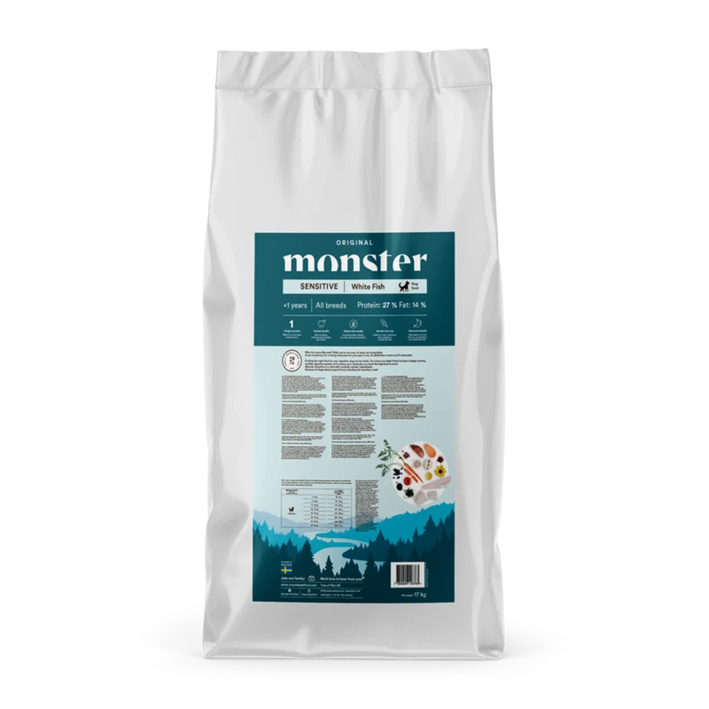 Monster Dog Orig. Sensitive White Fish