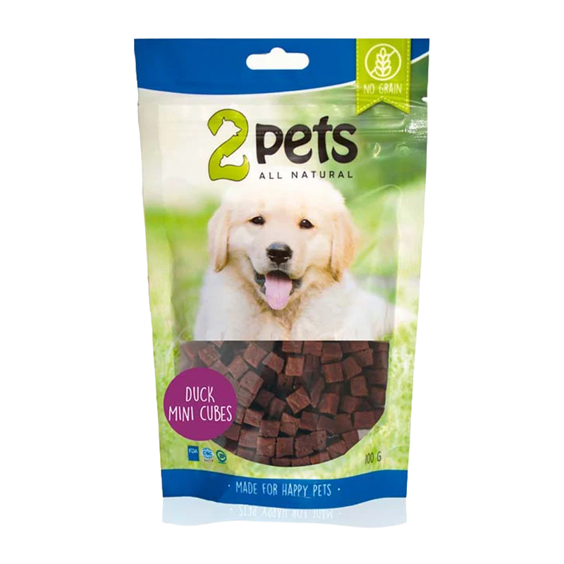 2PETS Dogsnack Duck Minicubes