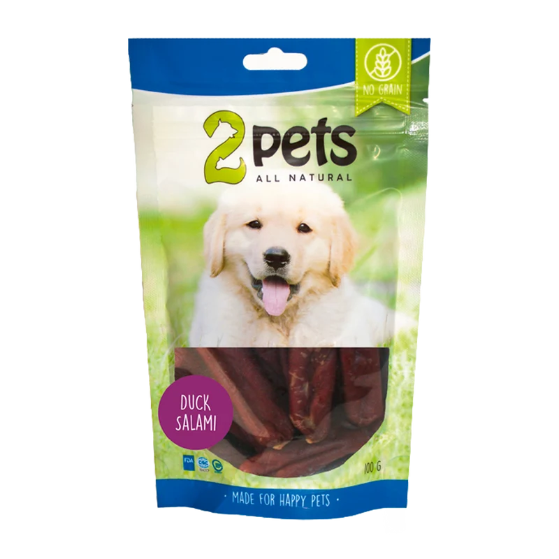2PETS Dogsalami Duck - 100 G