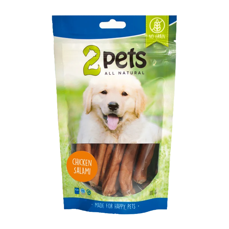 2PETS Dogsalami Chicken - 100 G